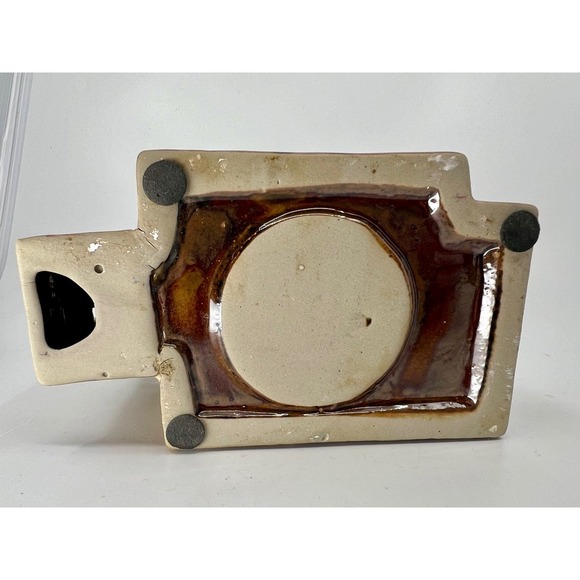 Tii Collections Snow Topped Ceramic C2200 Church Tealight Candle Holder - Picture 6 of 7